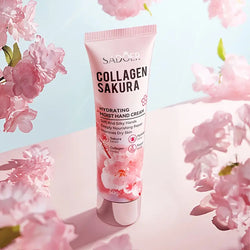 SADOER Sakura Cherry Blossom Collagen Moisturizing Hand Cream