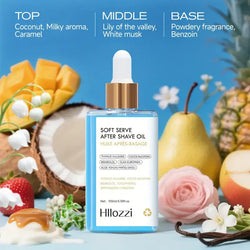 Hllozzi Post-Grooming Oil - Fast Absorption, Paraben and Alcohol Free