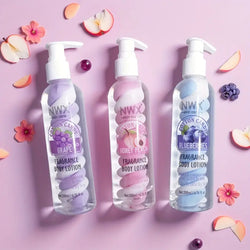 Candy Series Body Lotion with Peach and Honey Scent