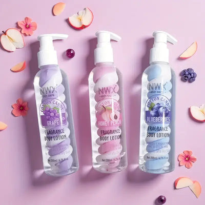 Candy Series Body Lotion with Peach and Honey Scent