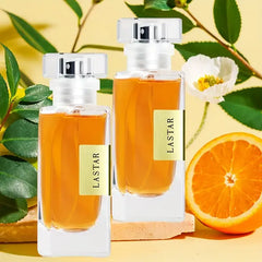 A set of citrus-scented deodorant sprays