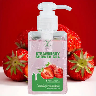 YUNTIANYI Strawberry Scented Shower Gel