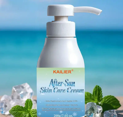 After-sun skincare cream