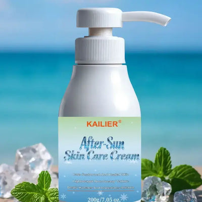 After-sun skincare cream