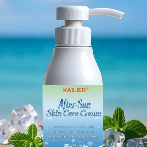 After-sun skincare cream
