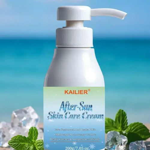 After-sun skincare cream
