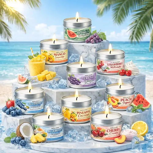 Scented soy candle