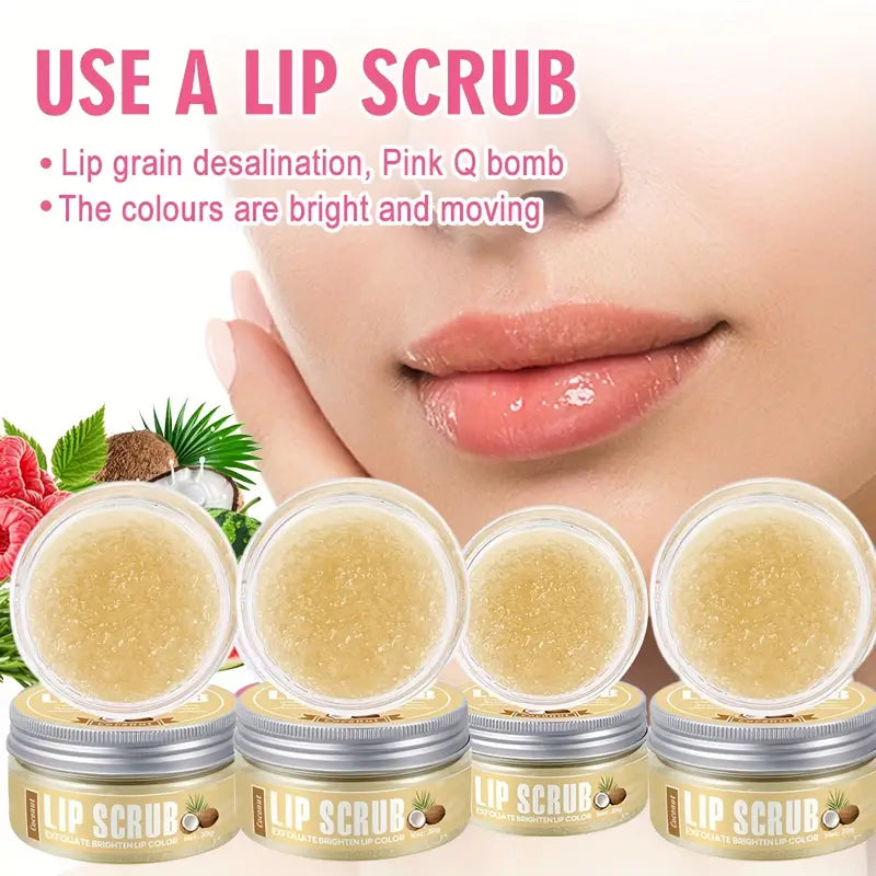 Coconut Lip Scrub 30g