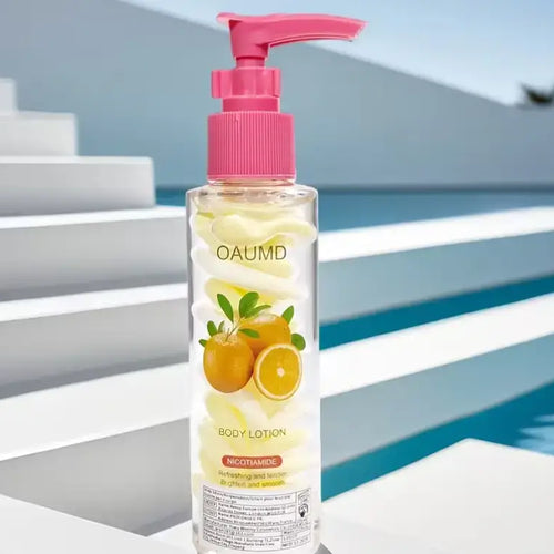 Fruity Body Lotion with Spiral Layers