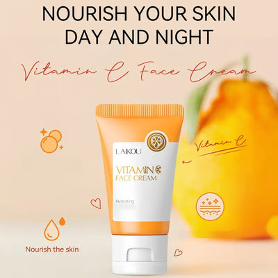 Vitamin C Cream 30g hydrating and moisturising skincare orange cream